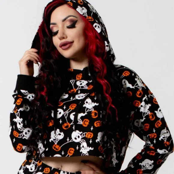 Killstar cropped clearance hoodie